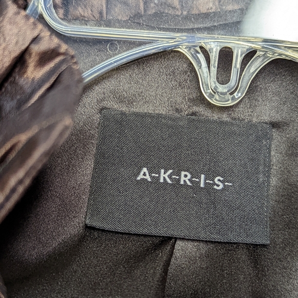 Akris Silk Open Front Jacket Sz 4 - Picture 5 of 5